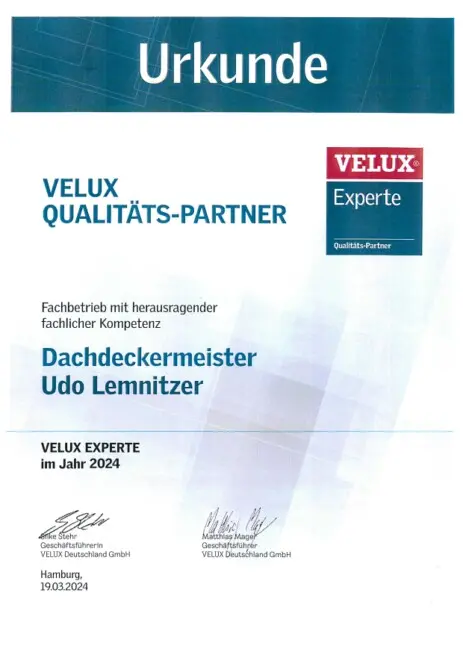 VELUX  LOGO für PROFIS  